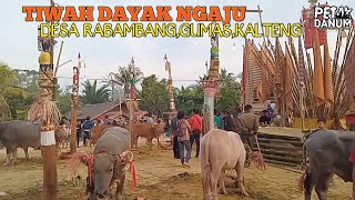 RITUAL TIWAH SUKU DAYAK NGAJU KALIMANTAN TENGAH