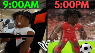 Day In The Life Of IShowSpeed | Roblox Real Futbol 24