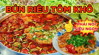 ĐỘC ĐÁO HƯƠNG VỊ - HẤP DẪN SẮC MÀU: NỒI BÚN RIÊU TÔM KHÔ since 1972!!! Saigon's Best