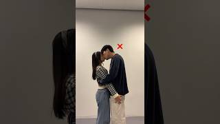 How to kiss your short girlfriend #couple #viral #trending