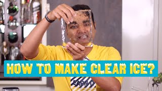 How To Make Clear Ice at Home? Hindi