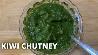 Kiwi Chutney| Spicy Kiwi Chutney| Spicy Kiwi Dip| Easy and Quick Kiwi chutney| Easy Chutney recipe