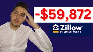 I spent $59,872 on Zillow and made _________