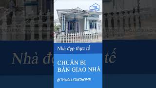 MẪU NHÀ MÁI NHẬT ĐẸP THANH HOÁ - CHUẨN BỊ BÀN GIAO CHO GIA CHỦ | THAO LUONG HOME