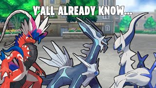 DIALGA KNOWS WHAT TIME IT IS AND CAN'T LOSE! Pokemon Scarlet and Violet Ubers Live!