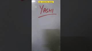 Yashi namelogo #art #logo #shorts #shortfeed #viralshort #shortsviral #youtubeshorts #name