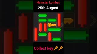 hamster kombat mini game key August 25 #hamsterkombat #cryptocurrency #cryptolegend