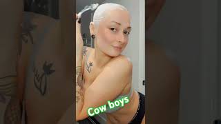 #beutifull girl headshave #mottai #gundu #tonsure #bald