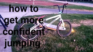 How to Get More CONFIDENT Jumping a Bike / and jumping sparklers