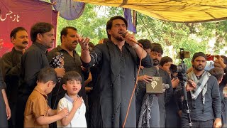 |Masib Mola Hussain As | Noha khawan Syed Farhan Ali Waris| 8 Muharram 2024 At FSD