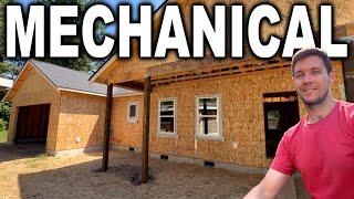 Building our Dream Home 9 | Plumbing, HVAC, and Electrical are in