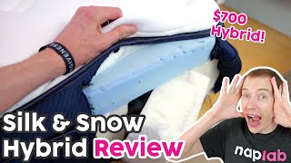 Silk & Snow Hybrid Review - $700 Hybrid Mattress