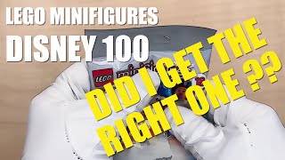 Lego Minifigures 71038 Disney 100, did I get the right one?