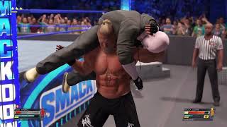 WWE 2K22 - Eddy Martel vs Brock Lesnar. Online matchmaking vs SamRowe23