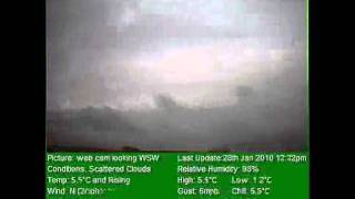 NorthTurtonWeather video file for 28/01/2010