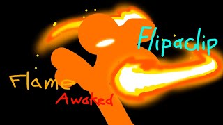 Blox fruit Flame fruit awaked Flipaclip (showcass)