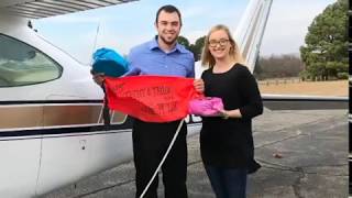 Gender Reveal By Plane!