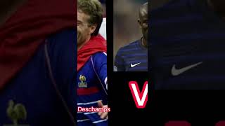 Équipe de France 1998 Vs équipe de France 2018