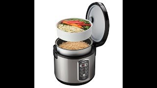 Aroma Multi Cooker For Soup Rice And Food Steaming With programmable digital controls