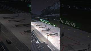 Busy Overnight Shift for lots of DH106 Comet at Innsbruck Airport! World of Airports 2.3.5 #Shorts