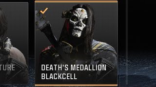 Modern Warfare 3 - "Deaths Medallion Blackcell" Operator Skin