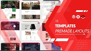 18: Complete website layout templates 🔹 WordPress Starter Course 2023