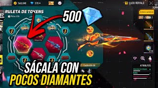 CÓMO SACAR LA SKIN DE LA DOS TIROS EN LA RULETA DE TOKENS CON POCOS DIAMANTES 💎 LA MEJOR M1887 🔥