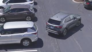 Ford Escape with and without rear autobrake - IIHS demonstration