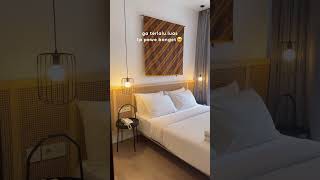 Hotel estetik 400ribuan di Menteng, udh ada Netflix! Review Daun Residence Menteng