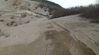 Suzuki LTR 450 ripping sand pit