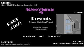 3ds Max Exterior Modeling a Complete House Part 3 [P2] [Windows]