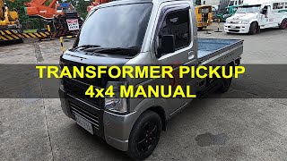 TRANSFORMER PICKUP 4x4 MANUAL TRANSMISSION