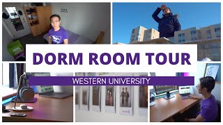 UNIVERSITY DORM TOUR: WESTERN UNIVERSITY (London Hall)🏠