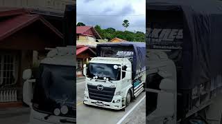 Truk HINO 500 MODIF MAU LEWAT 😱‼️ #trukhino500