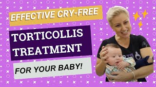 ✨Effective Cry-Free Torticollis Treatment For Baby! Improve Neck Rotation With These Exercises.✨