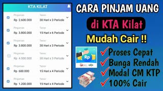 Pinjaman KTA KILAT |Cara Pinjam Uang di KTA Kilat Terbaru | Cara Pinjam Uang di Aplikasi KTA KILAT