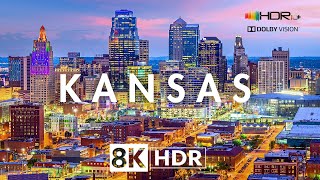 Kansas City, USA 🇺🇸 in 8K ULTRA HD HDR 60 FPS Video by Drone