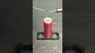 Soldering li-ion battery