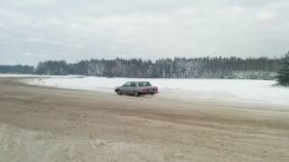 Volvo 740 Winter track Brivkalni 08.01.2016