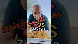 Raising Canes VS Zaxbys 🥊 #battle #foodcritic #foodreview #fastfoodfun #vegaslocals #foodblogger