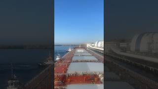 Ship manoeuvring, berthing in Port Time Lapse #bigship