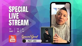 Special Live Stream With My Brother, Pat Lee!