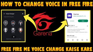 how to change voice in free fire| voice changer oppo | voice change game turbo _ @Rai Star voice 🔥