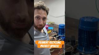 #3dprinter filament recycling project update!!!