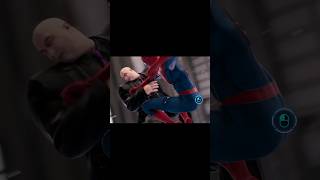 Marvels Spider-Man Remastered fight with big boss #shorts