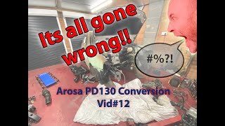 Arosa 1.4 to 1.9 TDI PD130 VRS Conversion Vid 12 - Its All Gone Wrong!