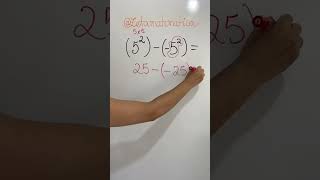 Expressão numérica. #matemáticaconcursos #shortsvideo #matemática #expressaonumerica #potenciação