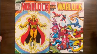 Warlock #5-6: Part 3! Starlin ends Warlock with a surplus of bang! Upper echelon superhero comics!