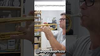 Estude pouco, toque bonito, Vídeo 89  #trumpetmusic #trompeta #trompetista #trompete #trumpette