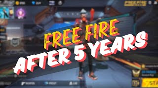 I opened my Free Fire Account After 5 years (Read Description)